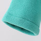 Turquoise Fleece Bow Coat