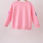 Pink Pumpkin Sequin Mom&me Top