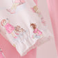 Pink all day adventure ruffle pants set