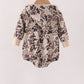 Camouflage duck embroidery hoodie bubble