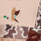 Camouflage duck embroidery ruffle dress