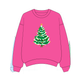 Hot Pink Christmas Tree Sequin Mom&me Top