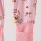 Pink bluey bamboo romper