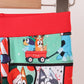 Red christmas bluey bamboo pants set