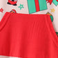 Red christmas toy story bamboo 2pc set
