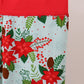 Red Floral Ruffle Bamboo Pajama Set