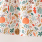 Fall pumpkin embroidery leaves bloomer set