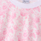 Pink floral print mom&me pants set