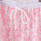 Pink floral print mom&me pants set
