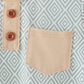 Khaki Geo Diamond Pocket Top