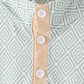 Khaki Geo Diamond pants set