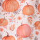 Orange Pumpkin Print Top