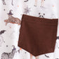 Brown zoo animal pocket top