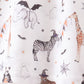Brown zoo animal pocket top