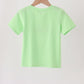 Green Jack-O-Lantern embroidery top
