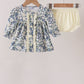 Vintage Floral Ruffle Bloomer Set