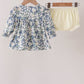 Vintage Floral Ruffle Bloomer Set