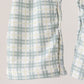Sage plaid 2pc romper set