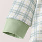 Sage plaid pocket bubble