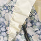 Vintage Floral Ruffle Pants Set