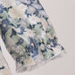 Vintage Floral Smocked Ruffle Dress
