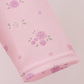 Pink floral bow ruffle dress