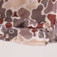 Khaki camoufalge cross deer embroidery ruffle bubble