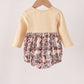Khaki camoufalge cross deer embroidery bubble