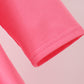 Pink sweet as pie embroidery ruffle dress