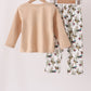 Duck embroidery pants set