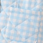 Blue gingham jacket