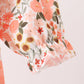 Green floral ruffle bubble