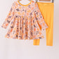 Mustard leaves bamboo pants set