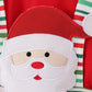 Red santa claus applique 2pc set