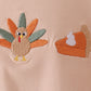 Green pumpkin turkey pants set
