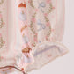 Pumpkin Pie Bow Embroidery Ruffle Bubble