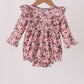Pink leopard rufle bubble