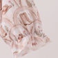 Brown Howdy Y'ALL embroidery ruffle bubble