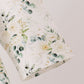 Sage floral smocked ruffle dress