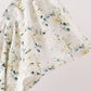Sage floral smocked tiered mom dress