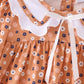 Fall floral print pants set