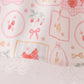Pink chicken embroidery dress