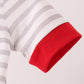 Gray Stripe Daddy's Helper Embroidery Romper