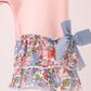 Pink Chicken Applique Ruffle Romper
