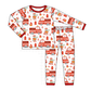 Red Fire Engine Bamboo Pajama Set