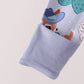 Blue Cowboy Bamboo Romper