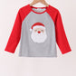 Gray Santa Sequin Top