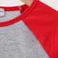 Gray Santa Sequin Top