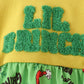 Green Grinch French Knot Bow Bubble