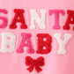 Pink Santa Baby French Knot Mom&me Top